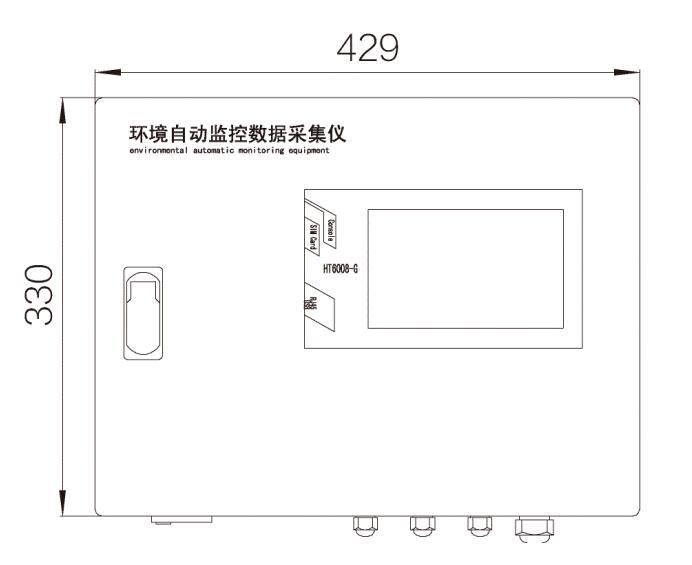 數(shù)據(jù)采集傳輸儀外形尺寸1